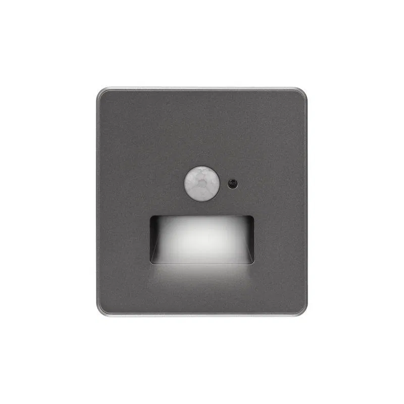 Подсветка ROUND MIELE СП настен. для ног титан Kranz KR-78-0727-2
