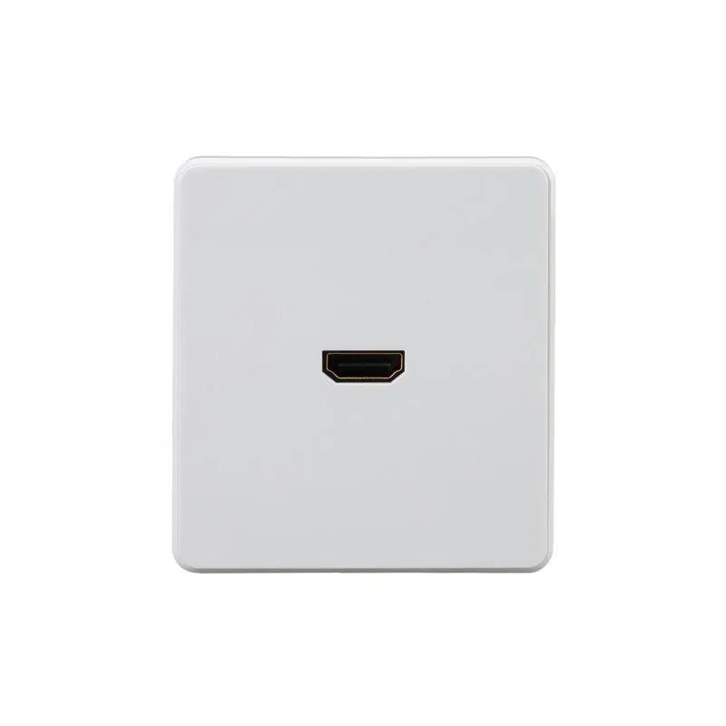 Розетка СП ROUND HDMI IP20 перламутр Kranz KR-78-0730-1