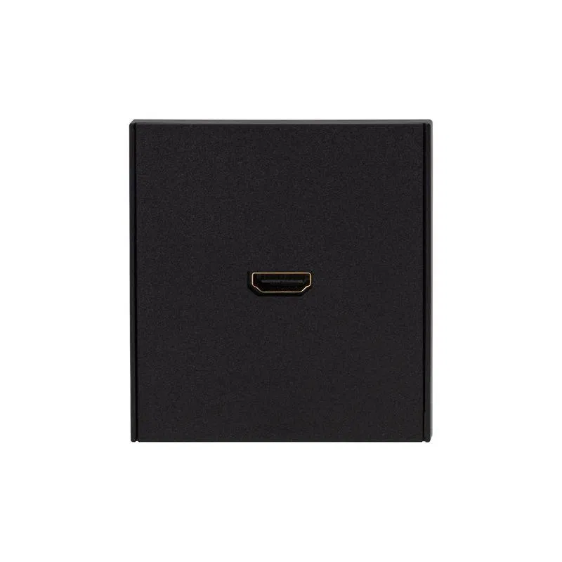 Розетка СП STRONG HDMI IP20 антрацит Kranz KR-78-0730-5