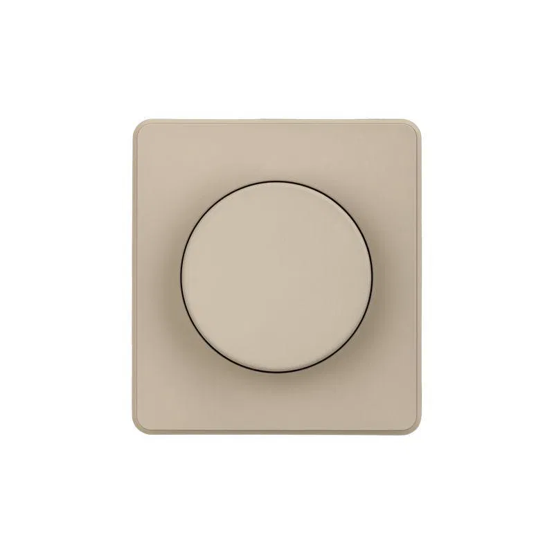 ROUND dimmer 300W with frame silk Kranz KR-78-0732-7