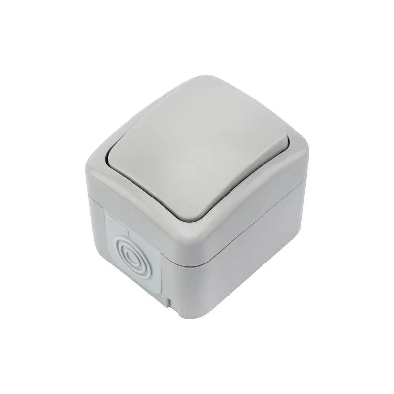 Переключатель проходной ОП Mini OG IP54 сер. Kranz KR-78-0837