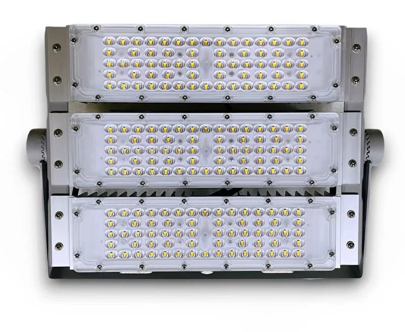 Светильник светодиодный SMD 150Вт 6000К IP67 21000лм 85-265В 360х235х100мм промышлен. на лире KRASO PR-150
