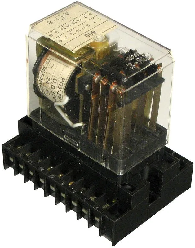 Реле промежуточное РПУ-2М211-1240 220В пост. закрытое под винт ток контактов 6А 2з+4р+0п У3 КРИ Контакт A8030-T200053402