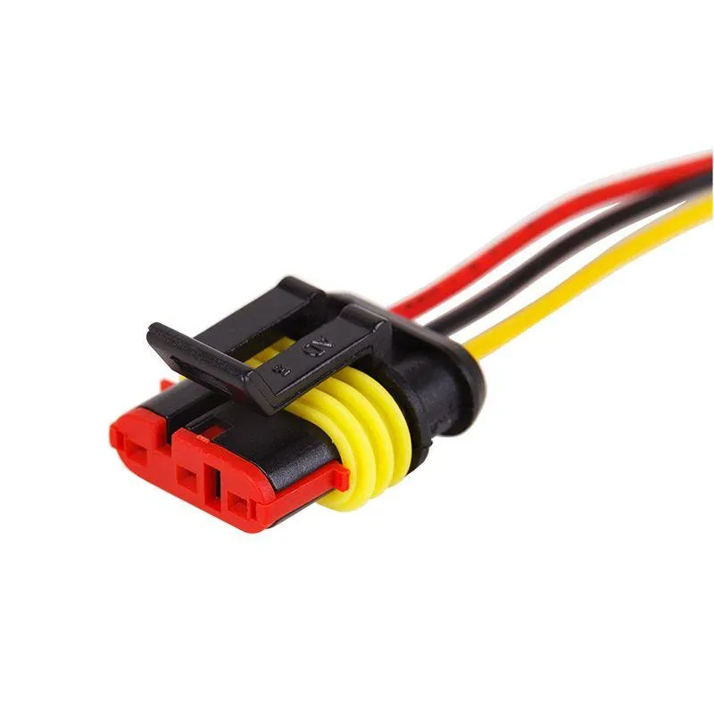 Разъем автомобильный DJ7031-1.5-21 гнездо с проводом 20см (3-конт.) 16-0313-9 КСБСО прочее