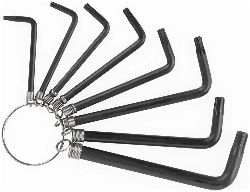 Ключ TORX Т9-Т40 на кольце 8 предметов КУРС 64006