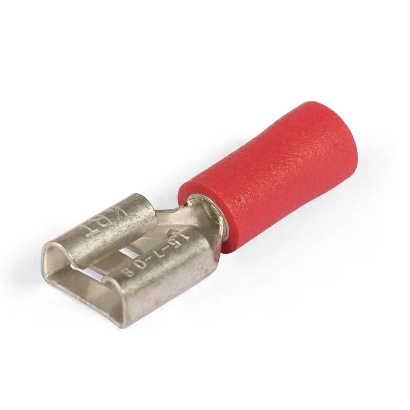 Insulated flat female cable connector VRPI-M 1.5–(6.3) PROFI series (100pcs) 108616 KVT