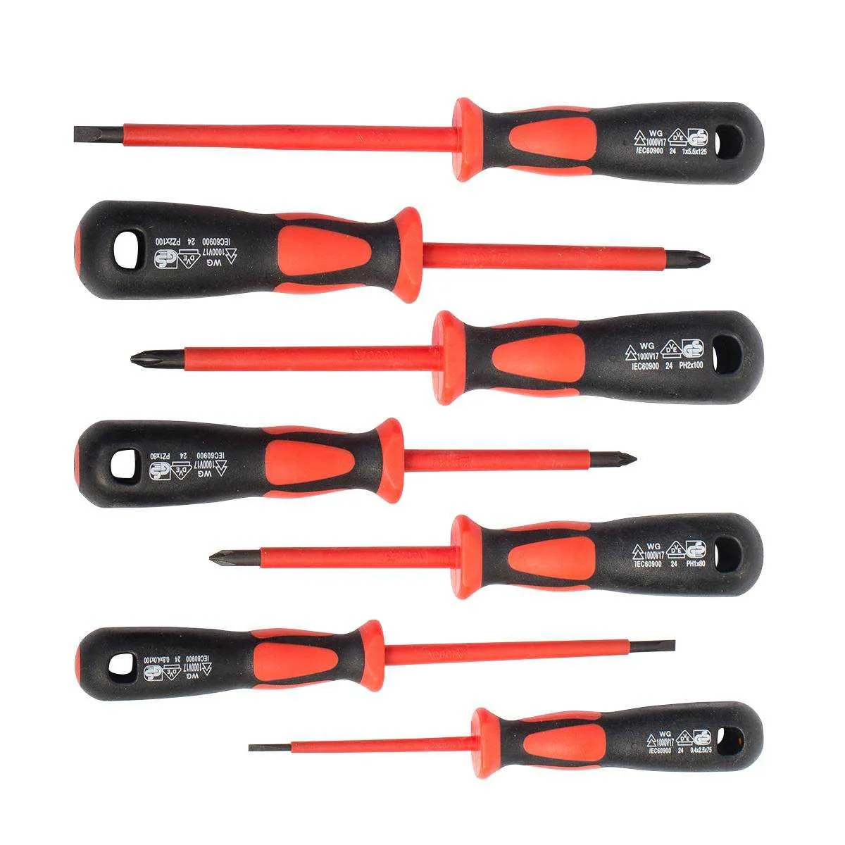 Набор диэлектрических отверток НИО-5507 серия ПРОФИ 61940 КВТ