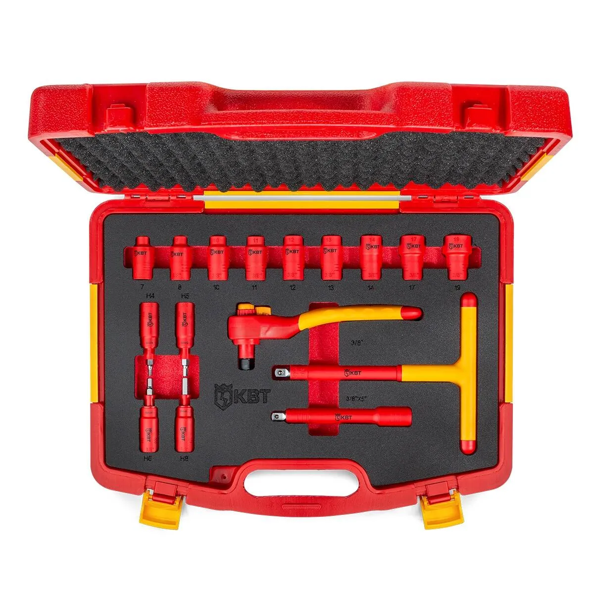 Набор диэлектрического инструмента 3/8" НИИ-16 серия ПРОФИ 71104 КВТ