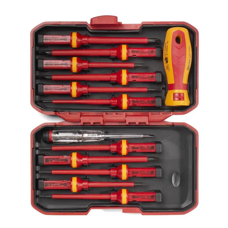 Набор диэлектрических отверток НИО-4412 серия ПРОФИ 78615 КВТ