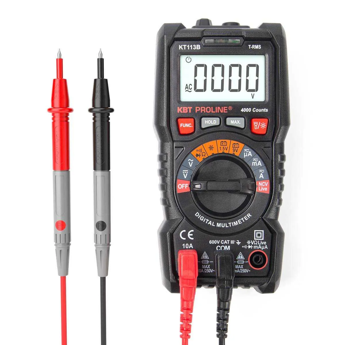 Мультиметр цифровой KT 113B серия PROLINE 79125 КВТ