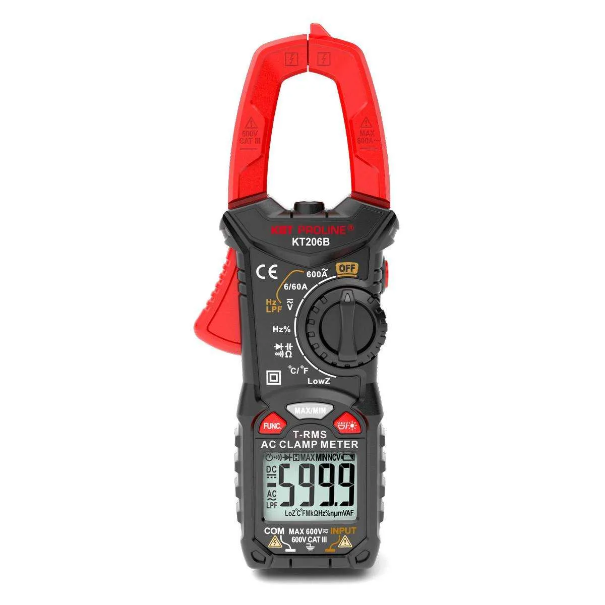 Токовые клещи цифровые KT 206B серия PROLINE 79130 КВТ