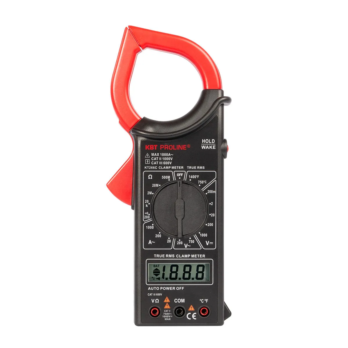 Токовые клещи цифровые KT 266C серия PROLINE 79132 КВТ