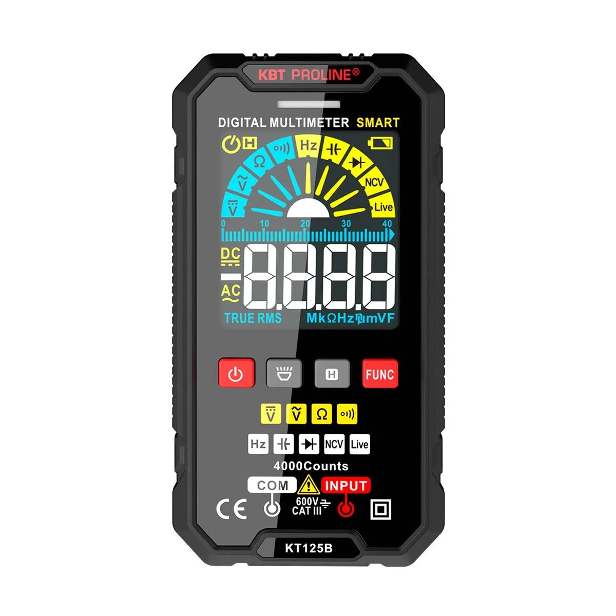 Мультиметр цифровой KT 125В серия PROLINE 86325 КВТ