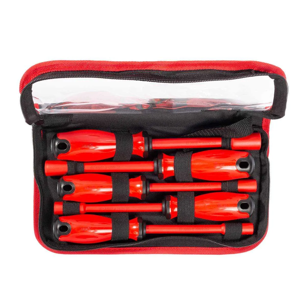 набор торцевых диэлектрических отверток НИО-2205-Т серия ПРОФИ 88927 КВТ