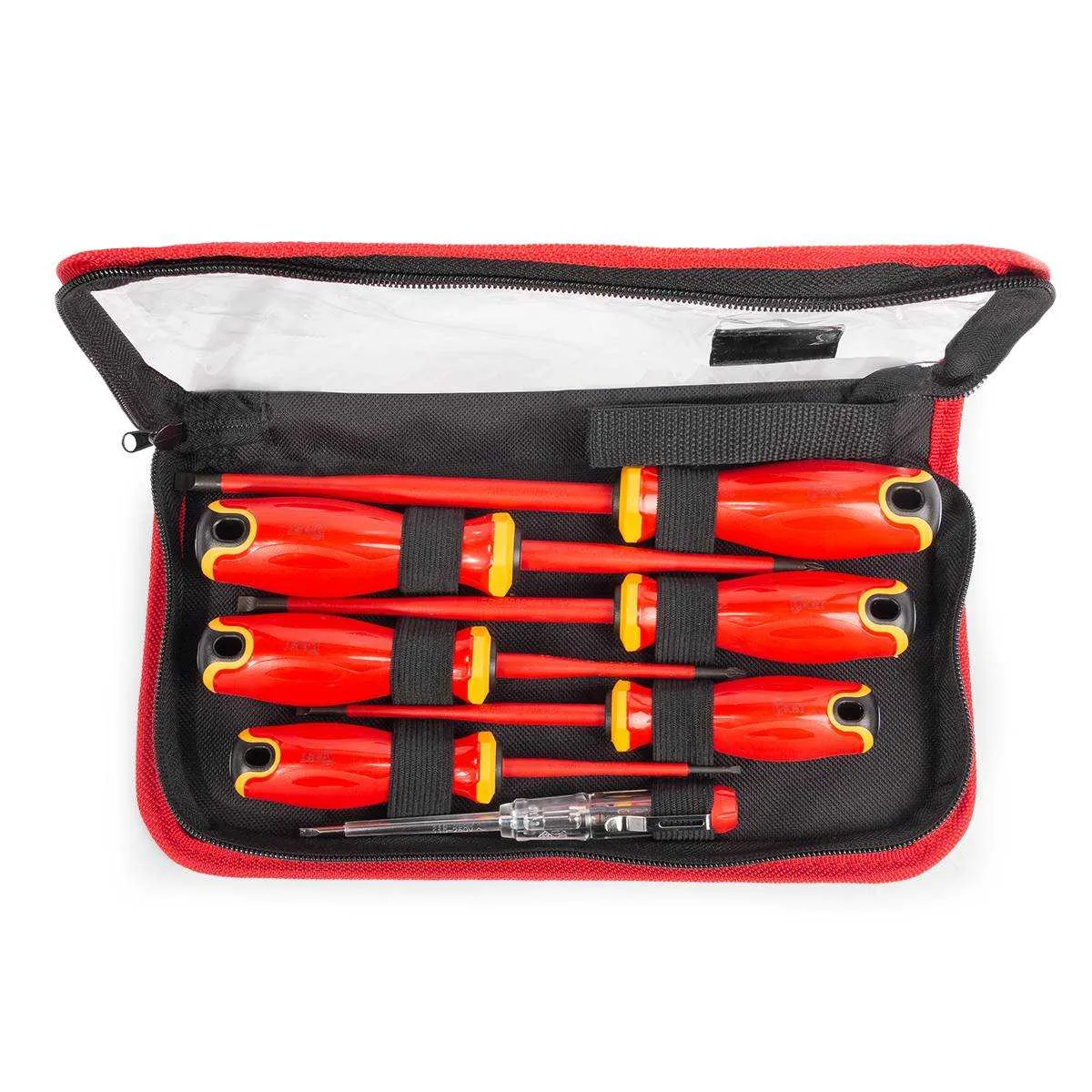 Набор диэлектрических отверток НИО-2207 серия СЛИМ 88933 КВТ