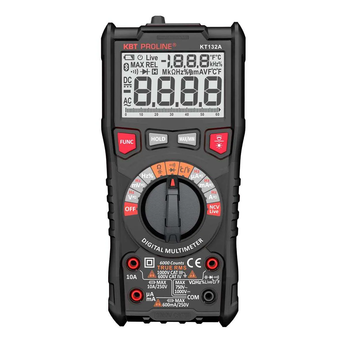 Мультиметр цифровой KT 132А серия PROLINE 91917 КВТ