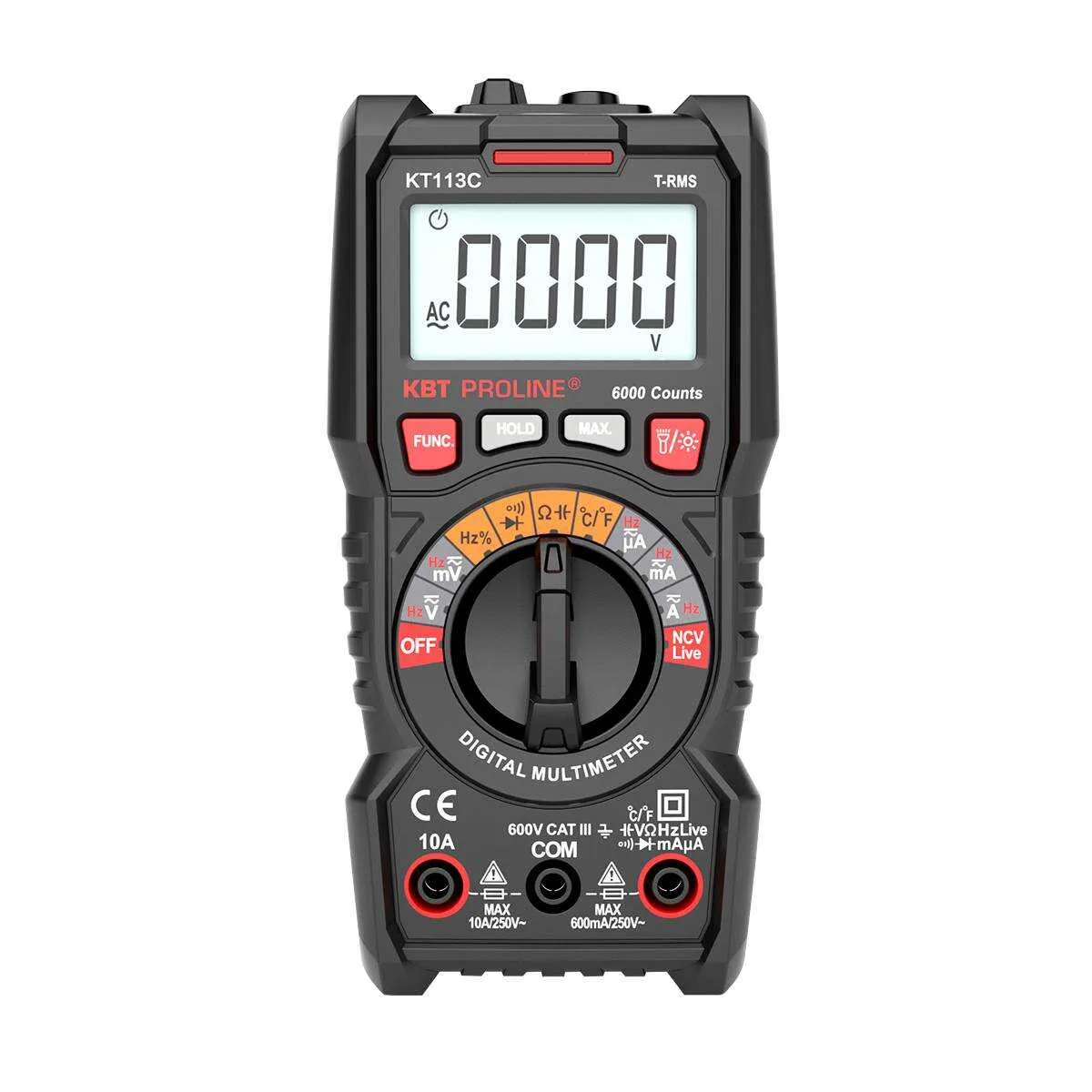 Мультиметр цифровой KT 113С серия PROLINE 91918 КВТ