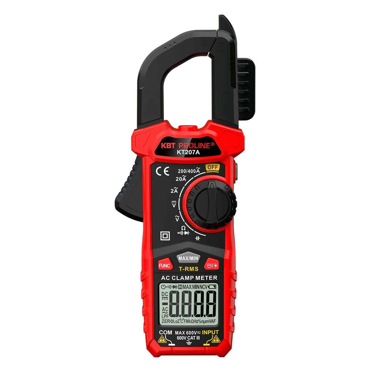 Токовые клещи цифровые KT 207A серия PROLINE 91919 КВТ