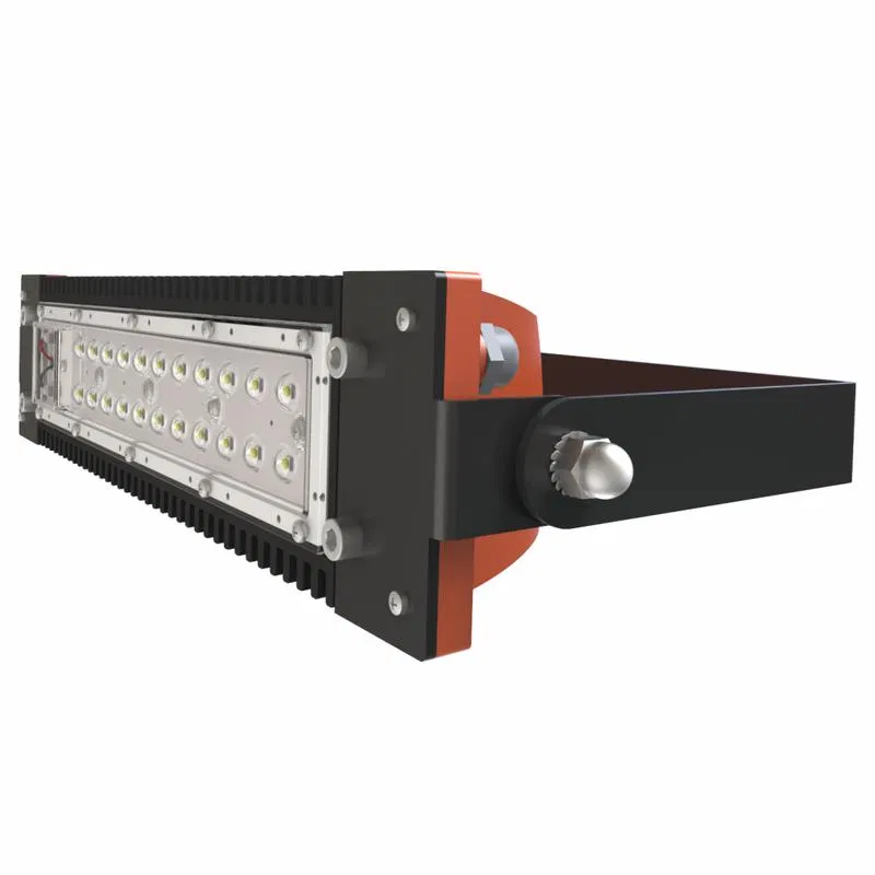 Светильник светодиодный взрывозащ. LAD LED R500-1-M-36-35L 2Ex 35Вт 5000К IP65 5502лм 36В КСС типа "Ш" крепление на лире бел. ЛАДзавод LADLED1M3635L2EX ЛАДзавод светотехники