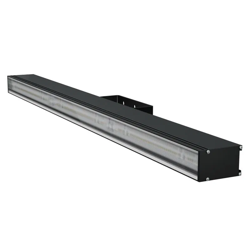 LAD LED LINE-1000-O-40B 40W 5000K IP66 230V linear luminaire opal diffuser black housing LADzavod LADLEDL1000O40B LADzavod of lighting equipment