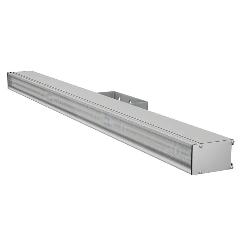 Светильник светодиодный LAD LED LINE-1000-P-40S 40Вт 5000К IP66 230В линейный рассеив. призма корпус серебр. ЛАДзавод LADLEDL1000P40S ЛАДзавод светотехники