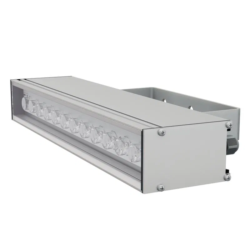 LAD LED LINE-300-30-15S LED luminaire 15W 5000K IP66 230V KSS type "L" linear body silver. LADzavod LADLEDL3003015S LADzavod svetotekhniki
