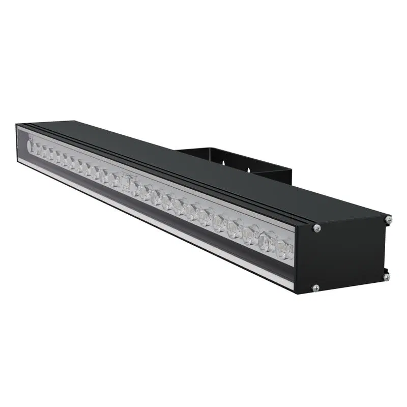 LAD LED LINE-600-10-25B 25W 5000K IP66 230V KCC type "K" linear body black LAD zavod LADLEDL6001025B LAD zavod svetotekhniki