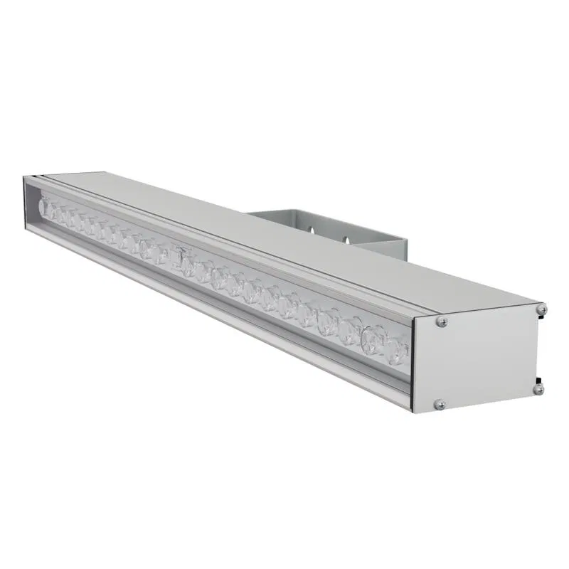 Светильник светодиодный LAD LED LINE-600-30-25S 25Вт 5000К IP66 230В КСС типа "Г" линейный корпус серебр. ЛАДзавод LADLEDL6003025S ЛАДзавод светотехники