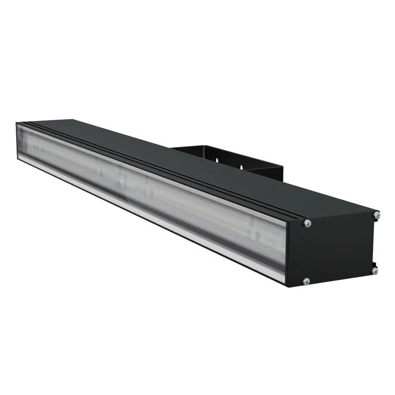 Светильник светодиодный LAD LED LINE-600-P-25B 25Вт 5000К IP66 230В линейный рассеив. призма корпус черн. ЛАДзавод LADLEDL600P25B ЛАДзавод светотехники