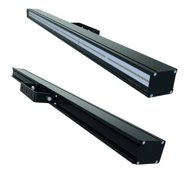 Светильник светодиодный LAD LED LINE-P-40 IP66 4420лм 5000К 40Вт 175-285В рассеив. призма черн. ЛАДзавод LADLEDLP40 ЛАДзавод светотехники