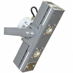Светильник светодиодный взрывозащ. LL-DS-110D50-1201-BR-e-Ex 100Вт 5000К IP66 12000лм 485х180х110мм КСС "Д" 120град. тип вводного отделения е CRI>70 LeaderLight М0000046653