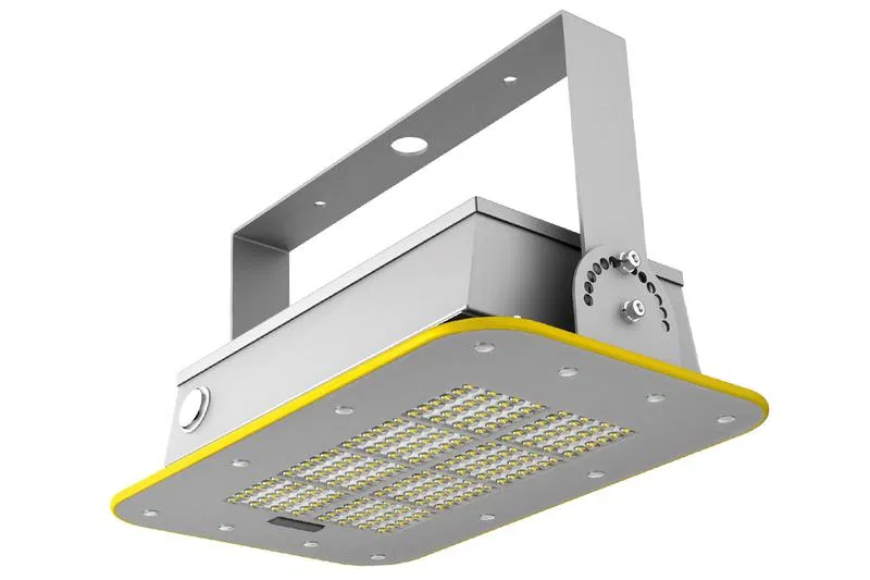 LED luminaire LE-SBU-32-100-1841Ex-67X "KEDR 2.0 Ex SBU" 100W 5000K IP67 16000lm with M20x1.5 cable gland for unarmored cable d6-12mm LED-effect 1841Ex+LE1234+LE7007