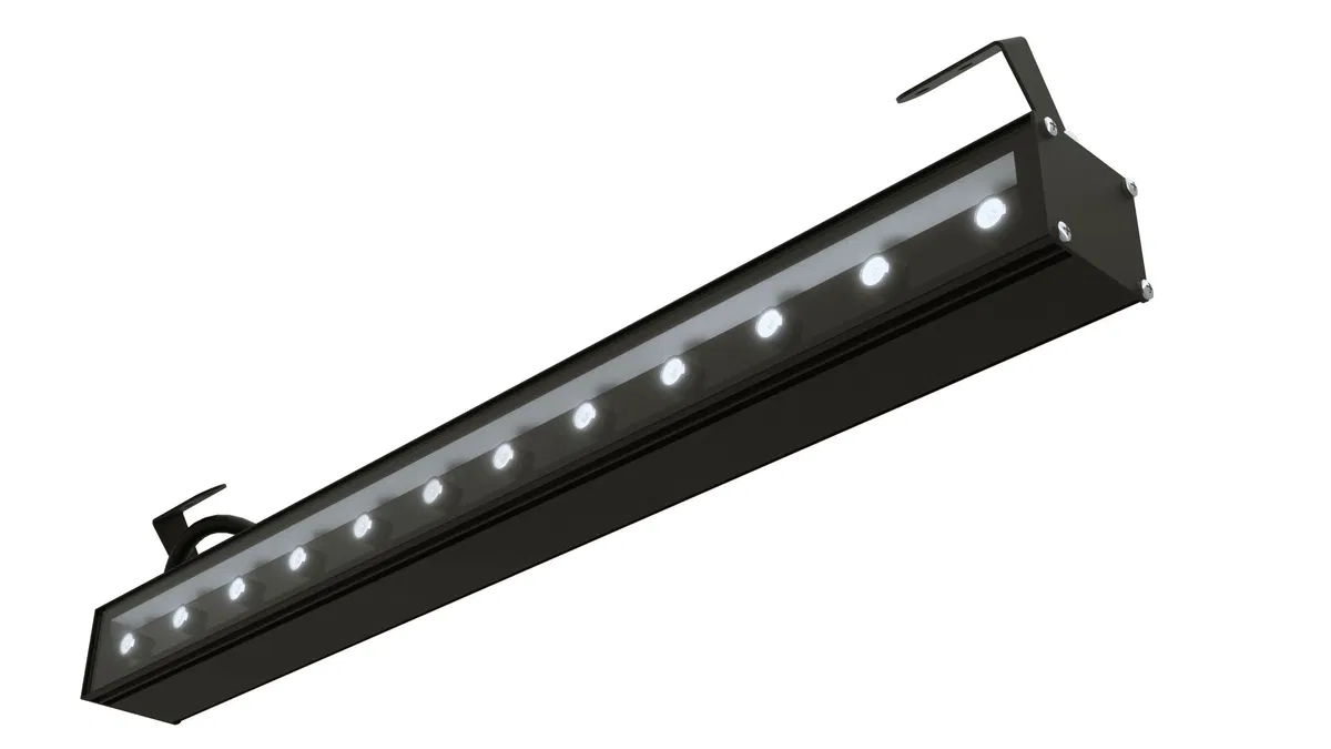 Светильник L-line 600/13/Д/750/PR/B/230AC IP67 RAL9005 Муар DIM LEDEL LN13-151-713-1115-DIM
