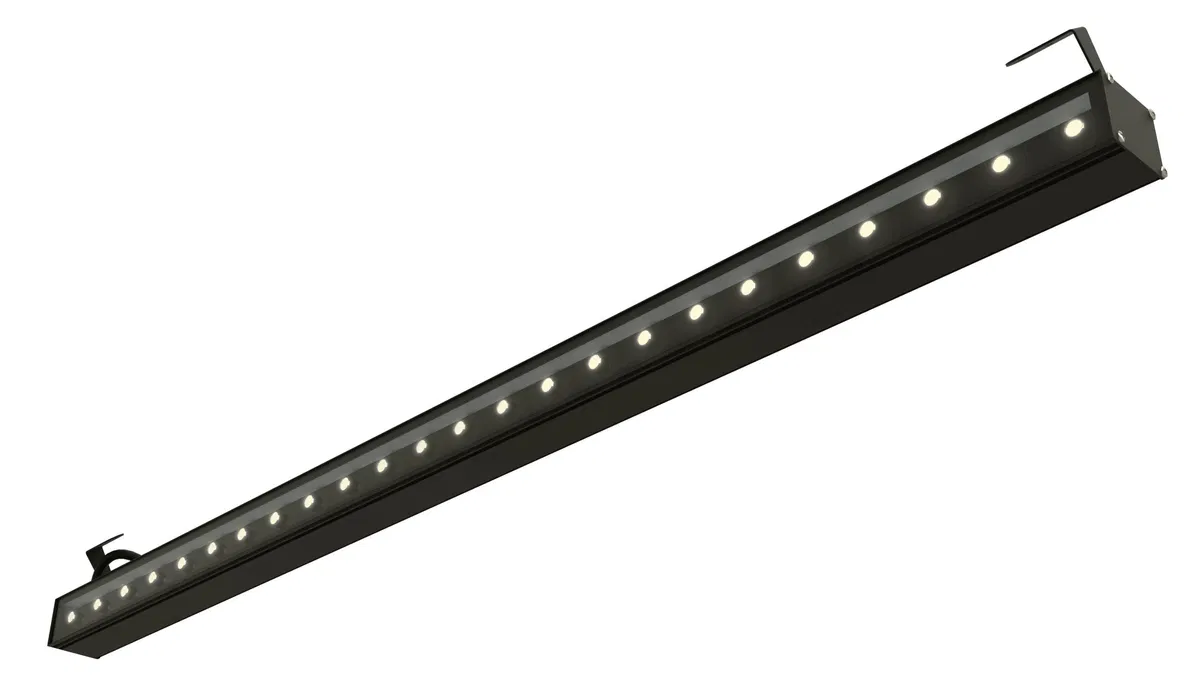 Светильник L-line 1200/26/К15х50/730/PR/B/230AC IP67 RAL9005 Муар DIM LEDEL LN26-8531-713-1115-DIM