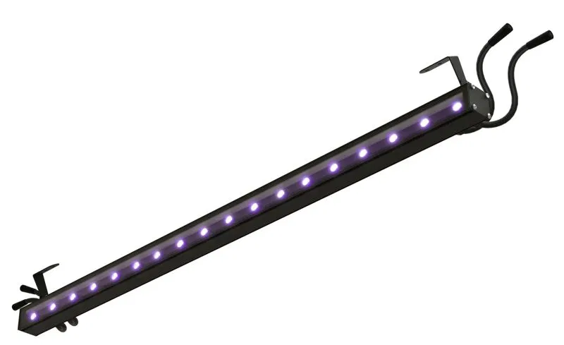 Светильник L-line mini 900/15/К18/RGBW/PR/B/24DC IP67 RAL9005 Муар DMX LEDEL LNM15-81W-713-11523-DMX
