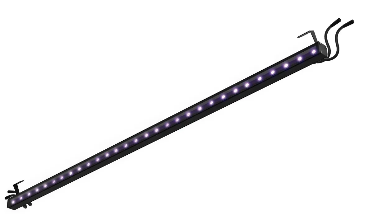 Светильник L-line mini 1500/25/Г50/RGBW/PR/B/24DC IP67 1950лм RAL9005 муар DMX LEDEL LNM25-84W-713-11523-DMX