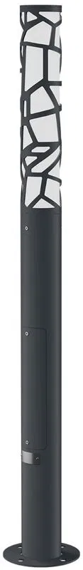 Светильник светодиодный L-park PILLAR 2.4/40/С/840/03/PKII-71/220AC IP66 VP RAL7015 Муар LEDEL PP40-3412-3115-18134
