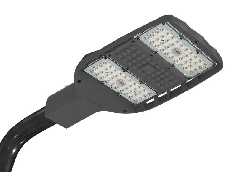 Светильник Street 9M/35/Ш27/5.0K/(L4)/KM/SKX-02/220AC IP66 RAL 7035 поворотное крепление LEDEL S9M00008
