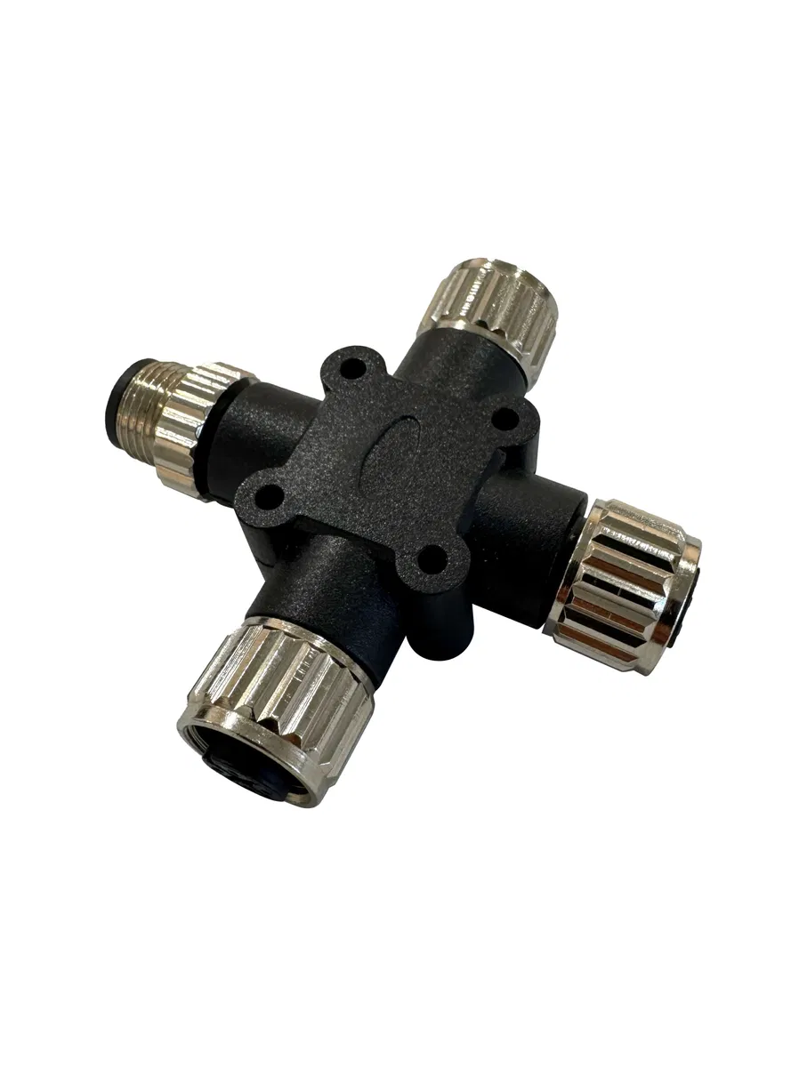 Коннектор X-образный 5pin L-contour LEDEL Y0000030282