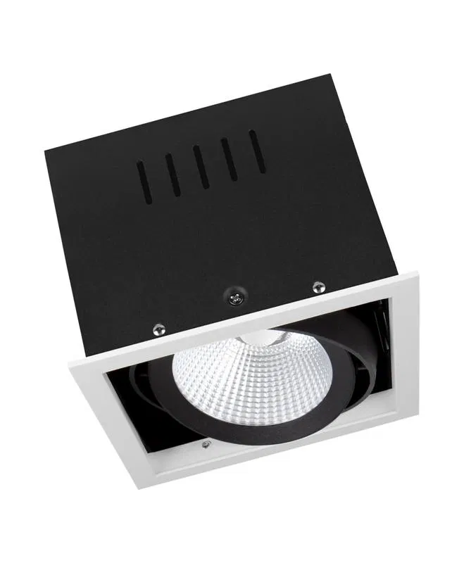 LED spotlight SPOT MULTI 1x30W 4000K 2700lm spotlight gimbal black/white LEDVANCE 4058075113947
