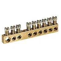 接线端子 - 使用 M4 螺钉固定 - 1 x 6-25 mm² - 24 x 1.5-16 mm² - 长度 192 mm 004807 Legrand