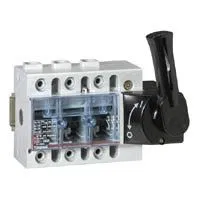 Выключатель-разъединитель Vistop - 160 A - 3П - рукоятка спереди - чёрная рукоятка 022551 Legrand