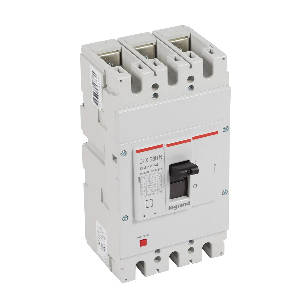 DRX630 термомагнитный 400A 3П 50кА 027243 Legrand