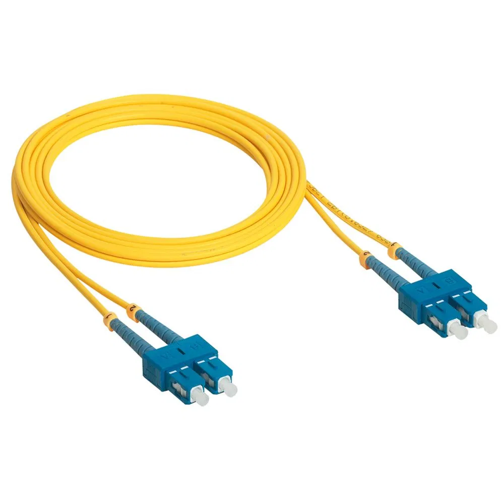 Шнур оптоволоконный OS1/2 - одномодовый - SC/SC - 2 м - желтый 032601 Legrand