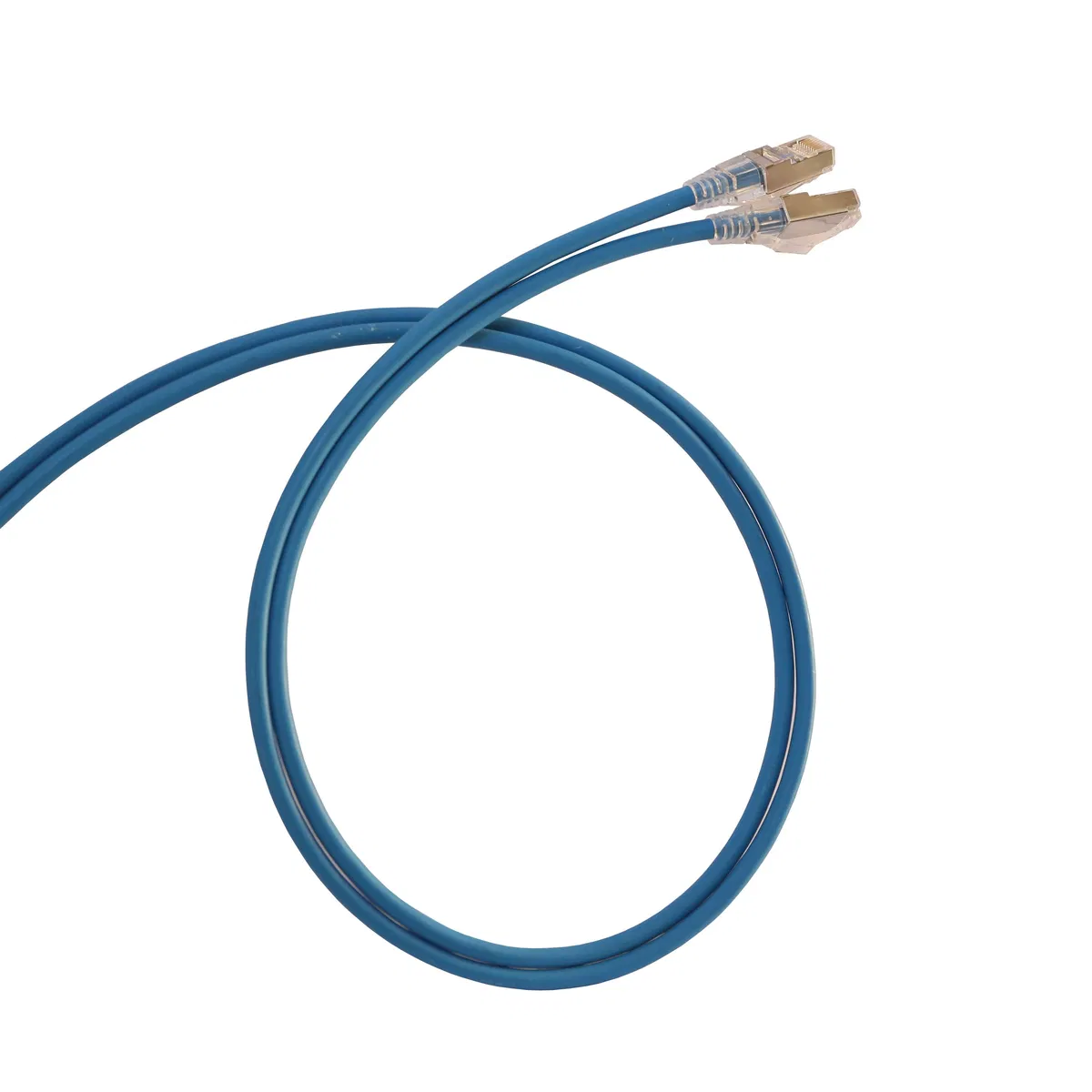 Шнур коммутационный HD RJ 45 - категория 6 - F/UTP - LSZH - экранированный - 3 м - голубой 051543 Legrand