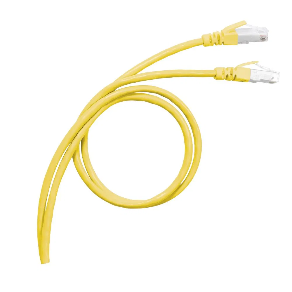 Patch cord S/FTP 6a PVC 2m yellow 051781 Legrand