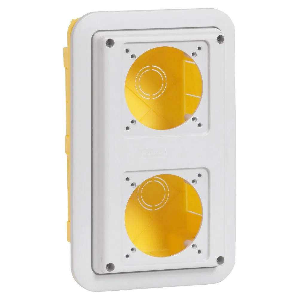 Коробка для скрытого монтажа - P17 Tempra Pro - IP 55 - для 2 встраиваемых розеток 16 А 057721 Legrand