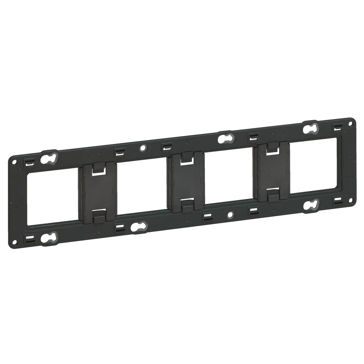 Support, screw mounting - Batibox range - vertical/horizontal mounting - 4-gang - 10 modules 080254 Legrand