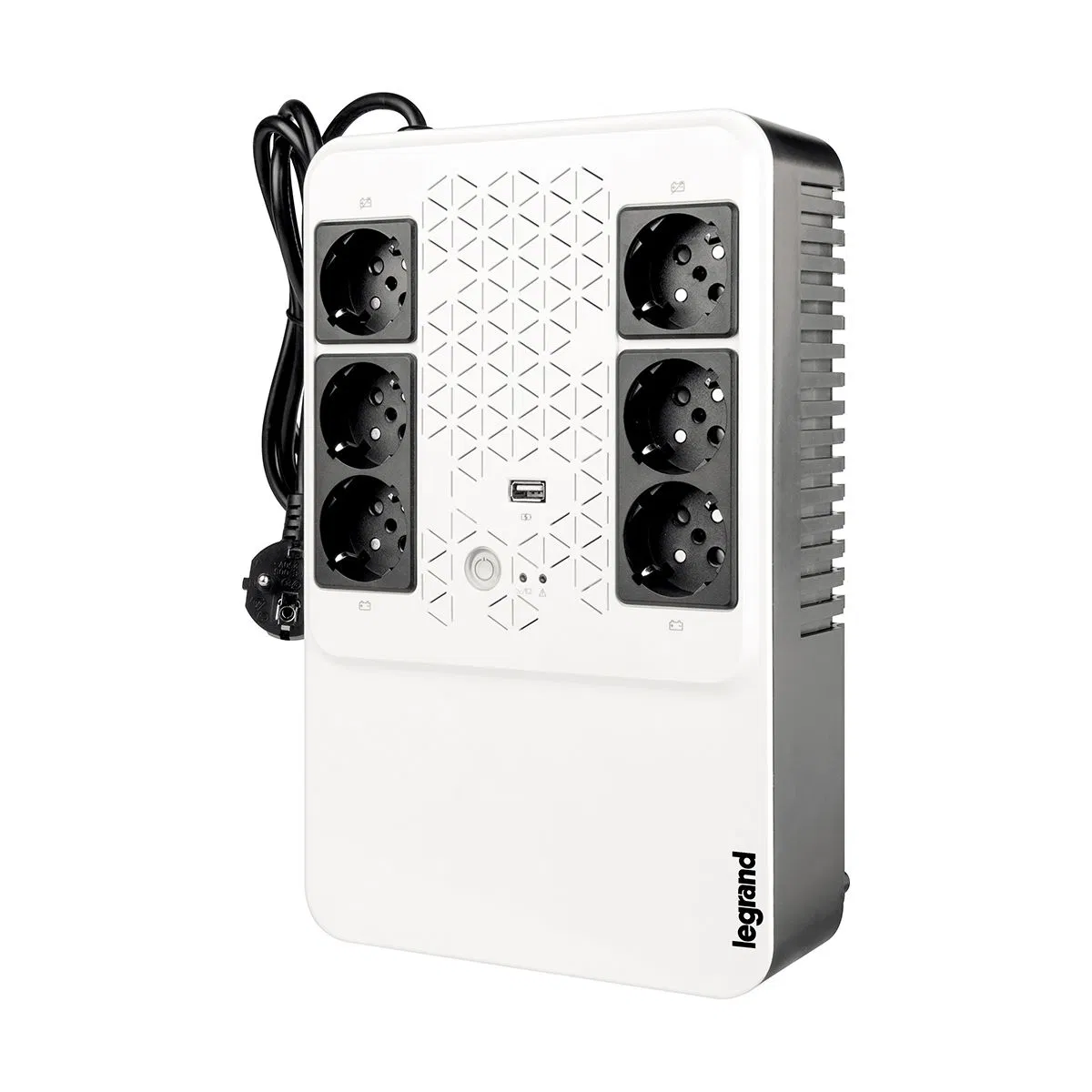 Single-phase UPS Keor multiplug line-interactive 600VA (360W) 4+2 Schuko sockets German standard
