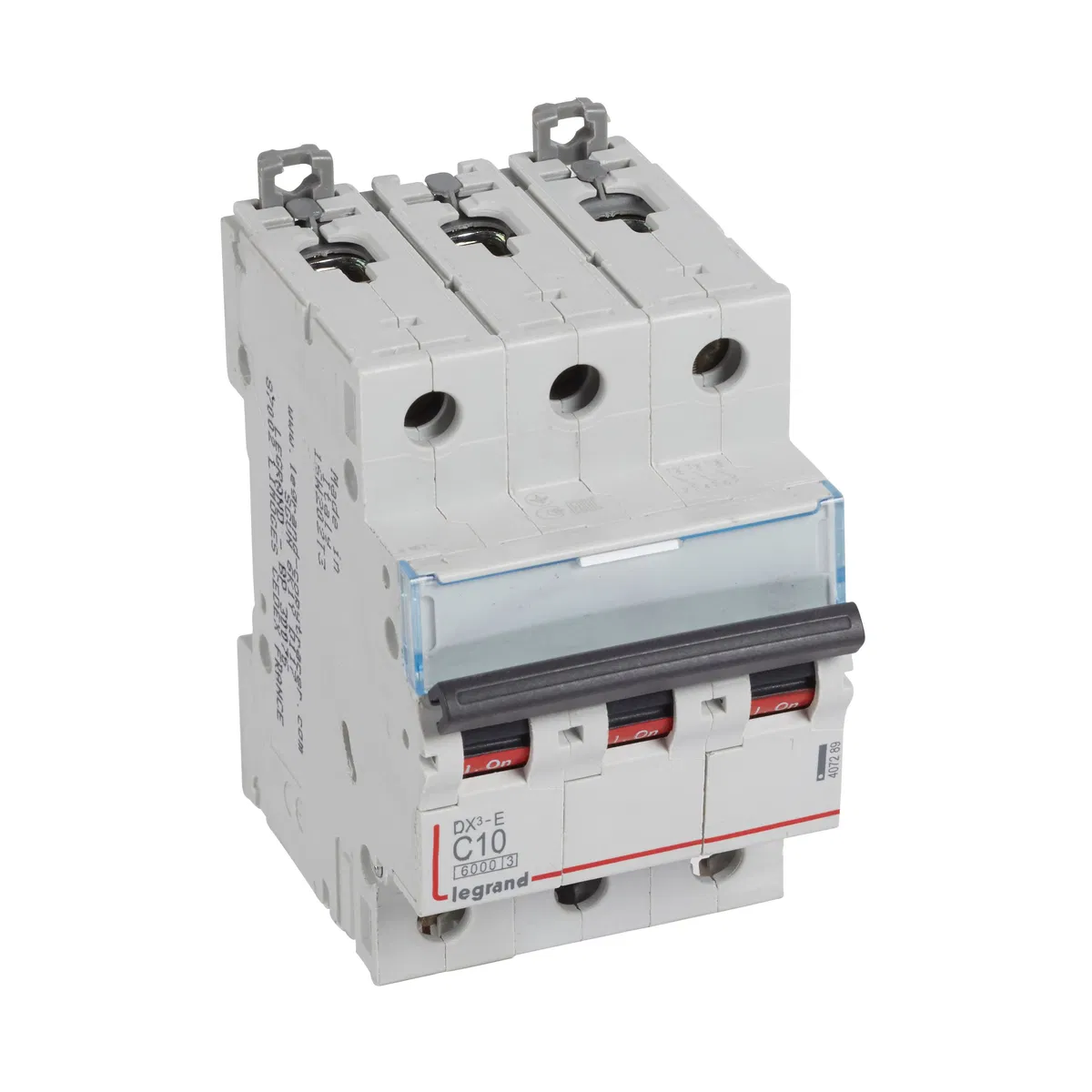 Авт.выкл.DX3-E C10 3П 6000/6kA LEGRAND 407289